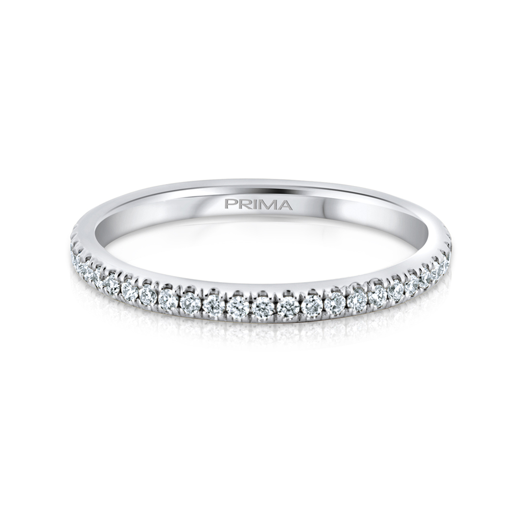 Diamond Band 3/4 Around Shank
